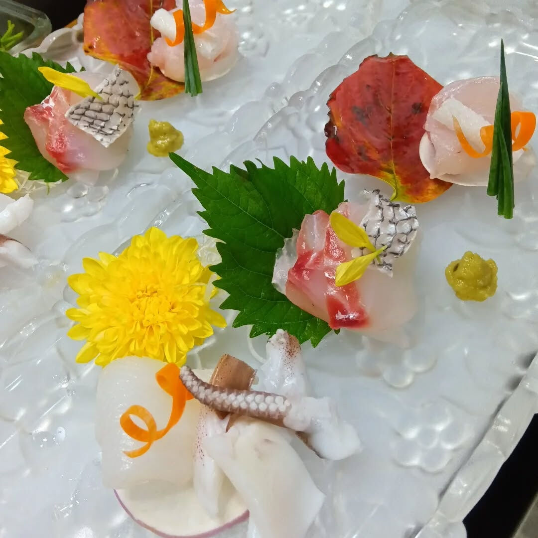刺身の3種類盛り合わせです