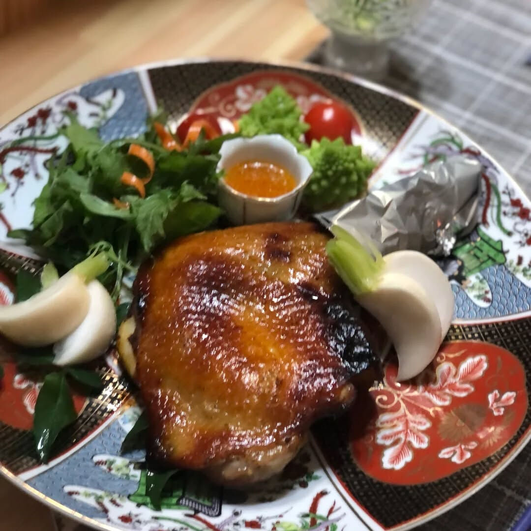 ローストチキンです