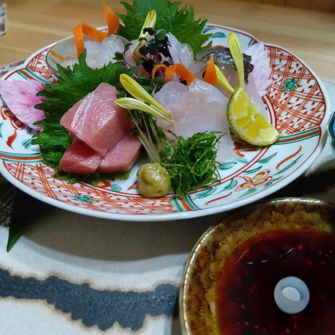 お刺身の盛り合わせです