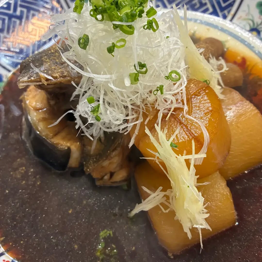 カンパチと大根の煮付けです